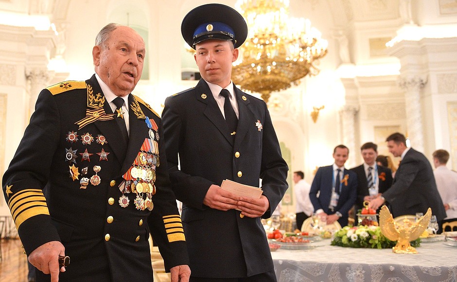 Gala reception of the President of Russia to celebrate the 70th anniversary of Victory in the Great Patriotic War of 1941–1945.