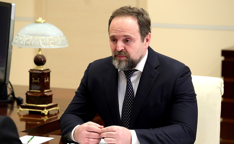 Министр природных ресурсов и экологии Сергей Донской.