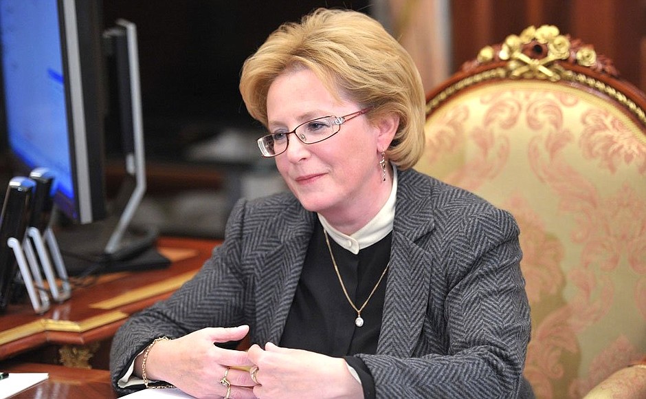 Healthcare Minister Veronika Skvortsova.