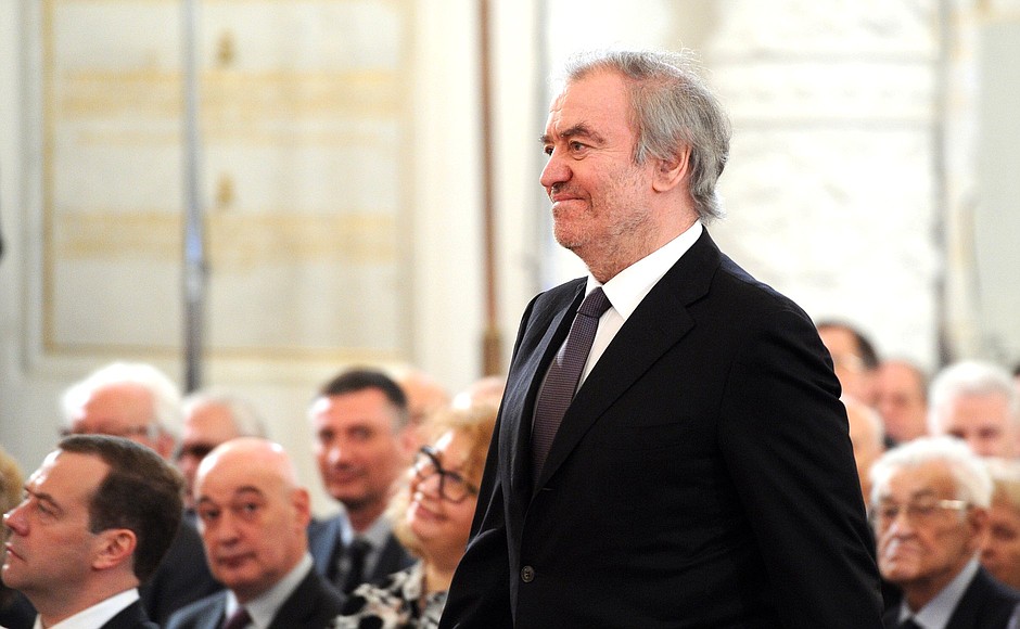 Laureate of the Russian Federation National Award for outstanding achievements in humanitarian work Valery Gergiev.