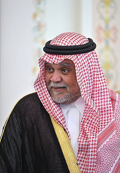 Saudi Arabian Prince Bandar bin Sultan.