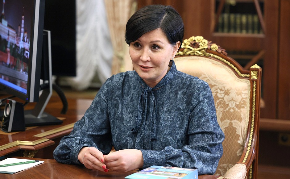 General Director of the Agency for Strategic Initiatives Svetlana Chupsheva.