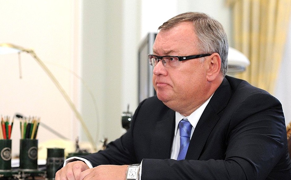 President and Chairman of the Board of VTB Bank Andrei Kostin.