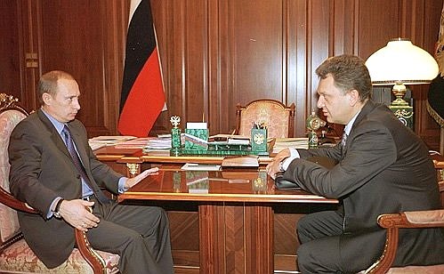 Рабочая встреча с заместителем Председателя Правительства Виктором Христенко.