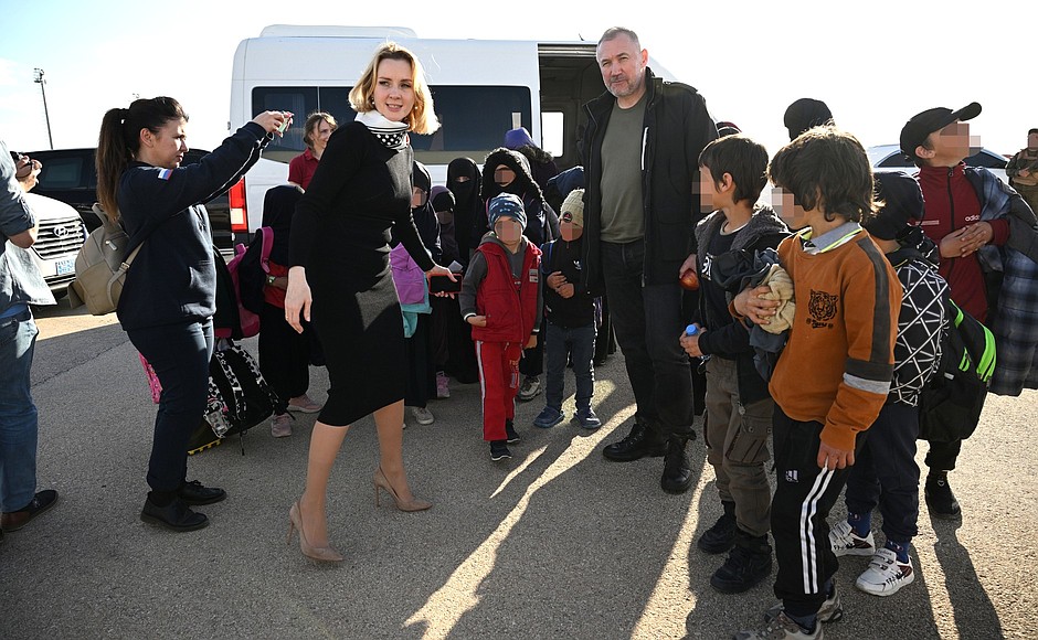 Рабочий визит Марии Львовой-Беловой в Сирию.