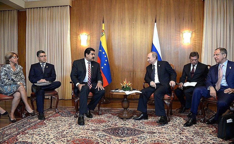 Встреча с Президентом Венесуэлы Николасом Мадуро.