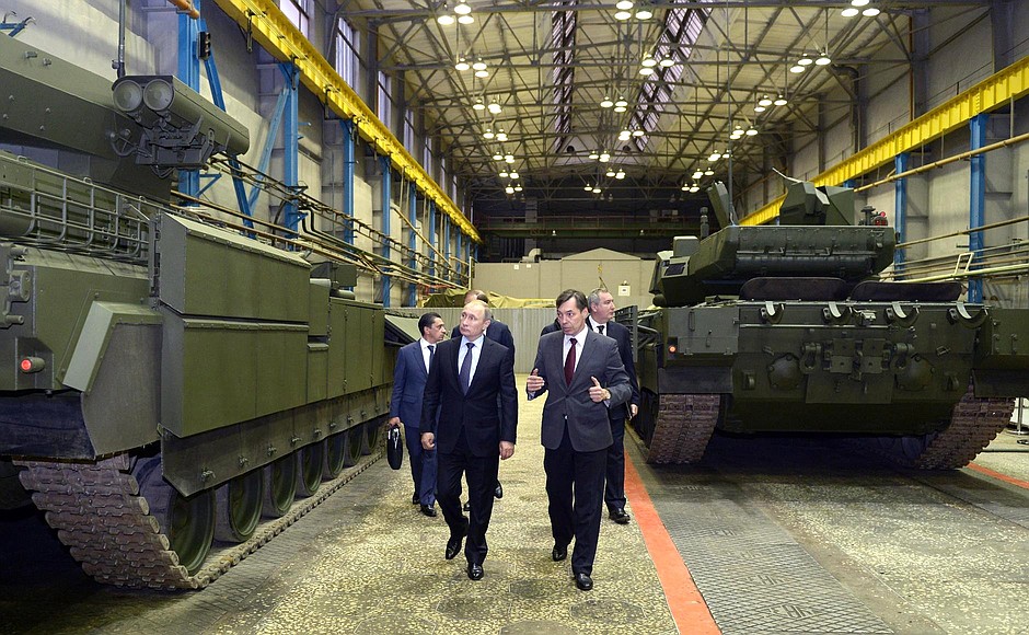 Visit to Research and Production Corporation Uralvagonzavod.