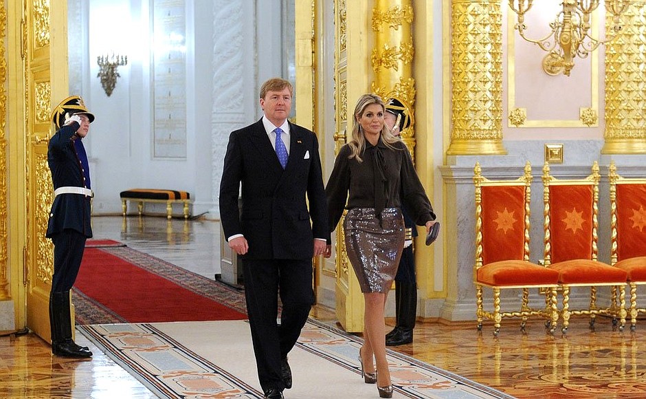King Willem-Alexander and Queen Maxima of the Netherlands.