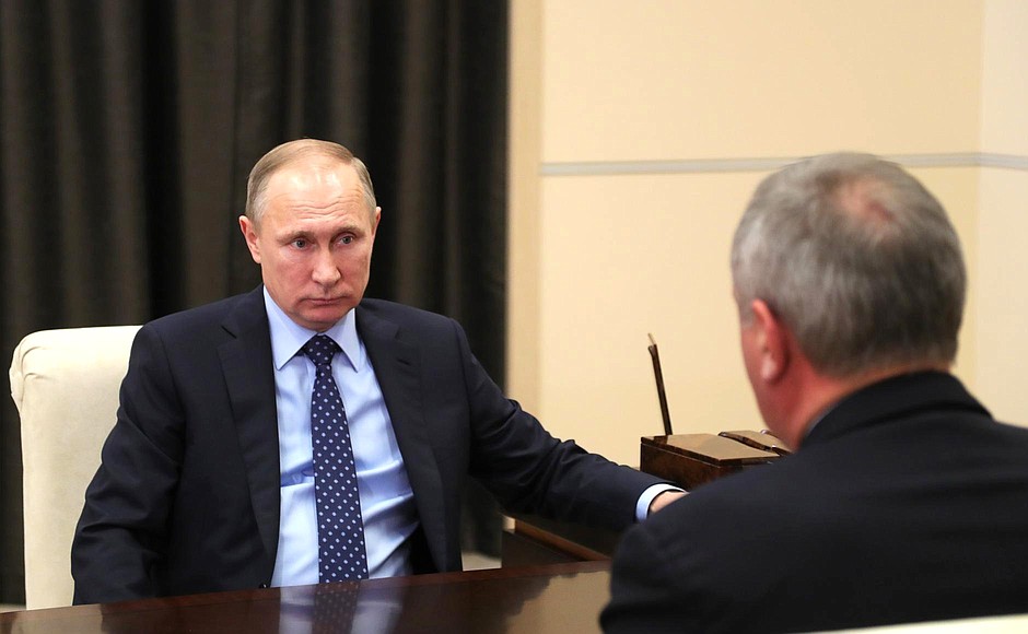 Встреча с Заместителем Председателя Правительства Дмитрием Рогозиным.