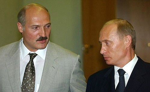 A meeting with President of Belarus Alexander Lukashenko.