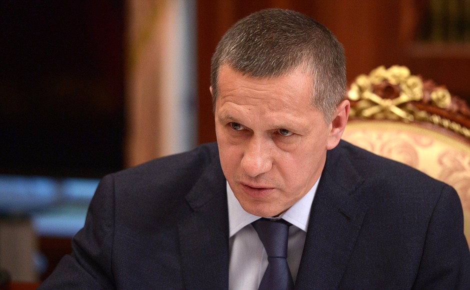 Deputy Prime Minister and Plenipotentiary Presidential Envoy to the Far Eastern Federal District Yury Trutnev.