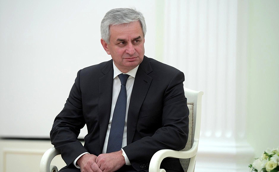 President of Abkhazia Raul Khadjimba.