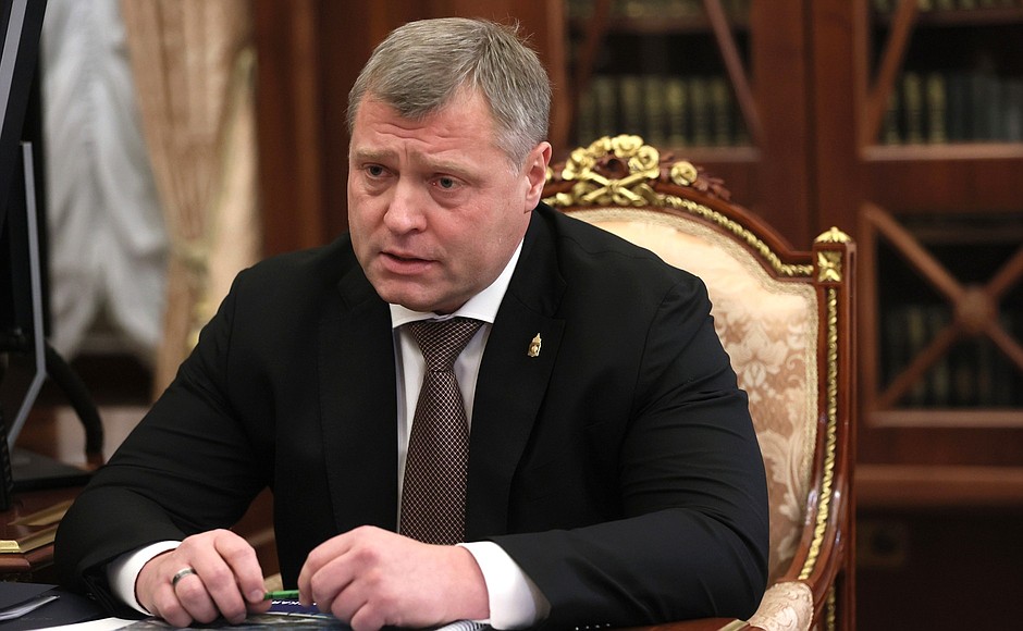 Astrakhan Region Governor Igor Babushkin.