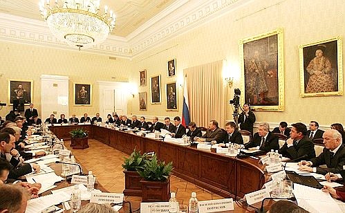Meeting of the Council for Developing Local Self-Government.