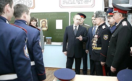 В Аксайском Данилы Ефремова казачьем кадетском корпусе.