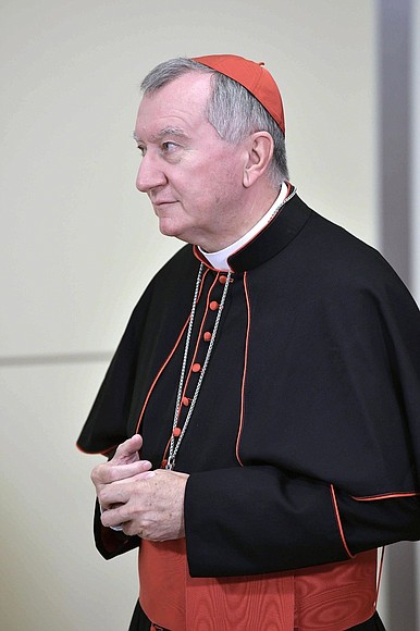 Vatican Secretary of State Cardinal Pietro Parolin.