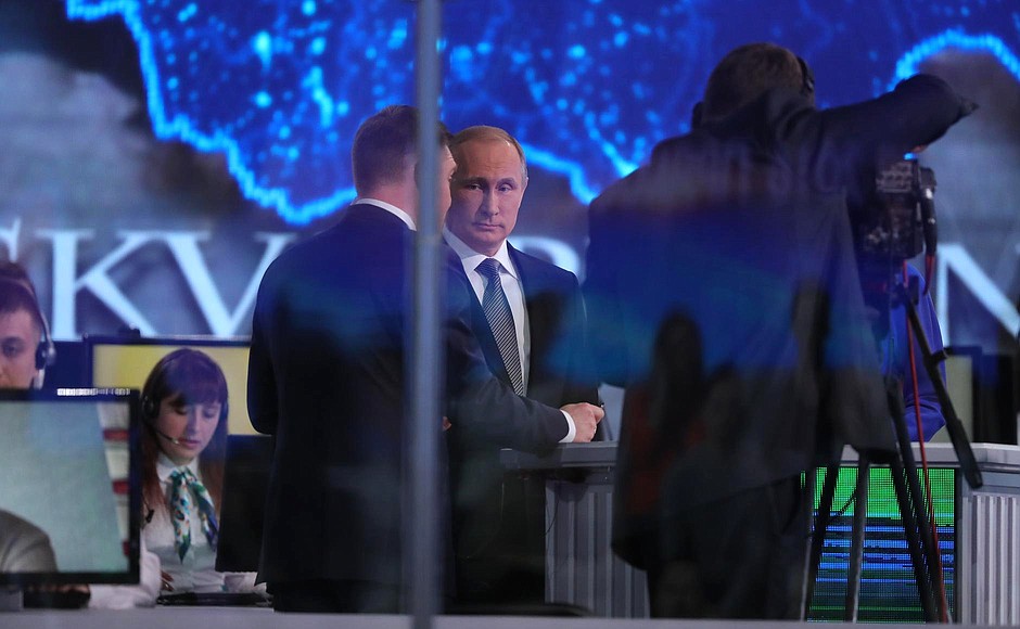 Direct Line with Vladimir Putin.