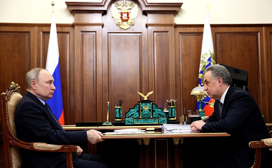 With General Director of DOM.RF Vitaly Mutko.