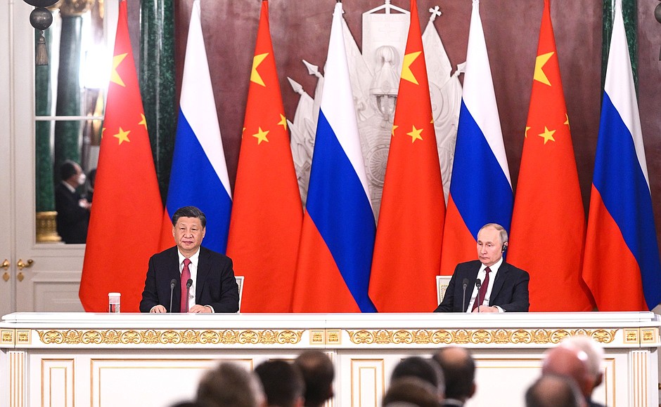Vladimir Putin and President of the People’s Republic of China Xi Jinping made statements for the media following the Russian-Chinese talks.