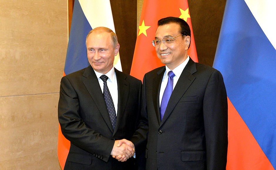 With Premier of the Chinese State Council Li Keqiang.