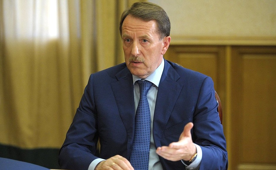 Acting Governor of Voronezh Region Alexei Gordeyev.