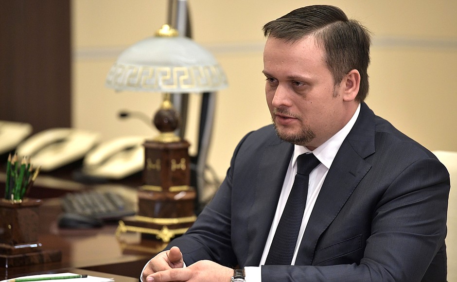 Андрей Никитин, назначенный Указом Президента временно исполняющим обязанности губернатора Новгородской области.