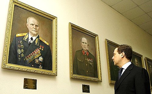 В штабе Сибирского военного округа.