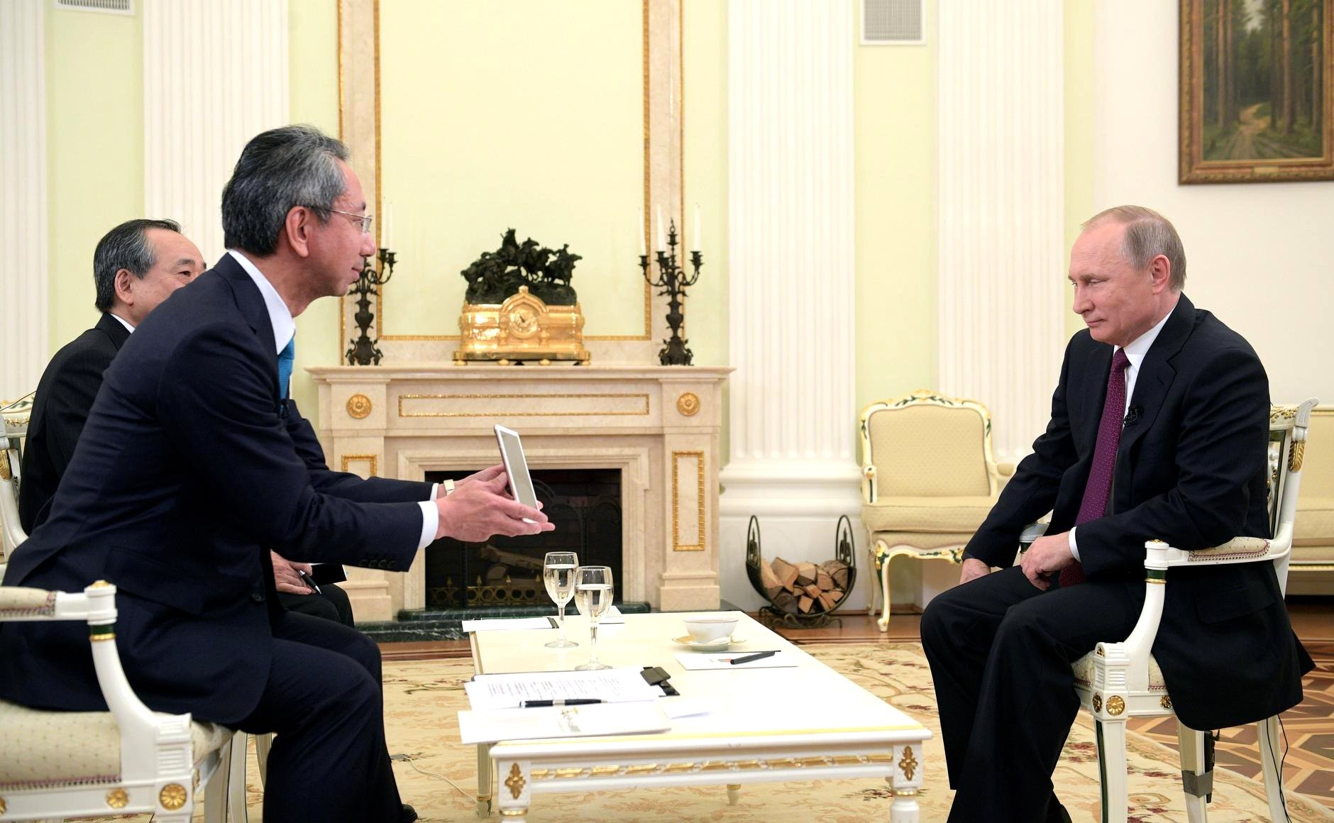 Интервью Владимира Путина японским СМИ (полная версия)