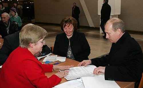 Putin Voting