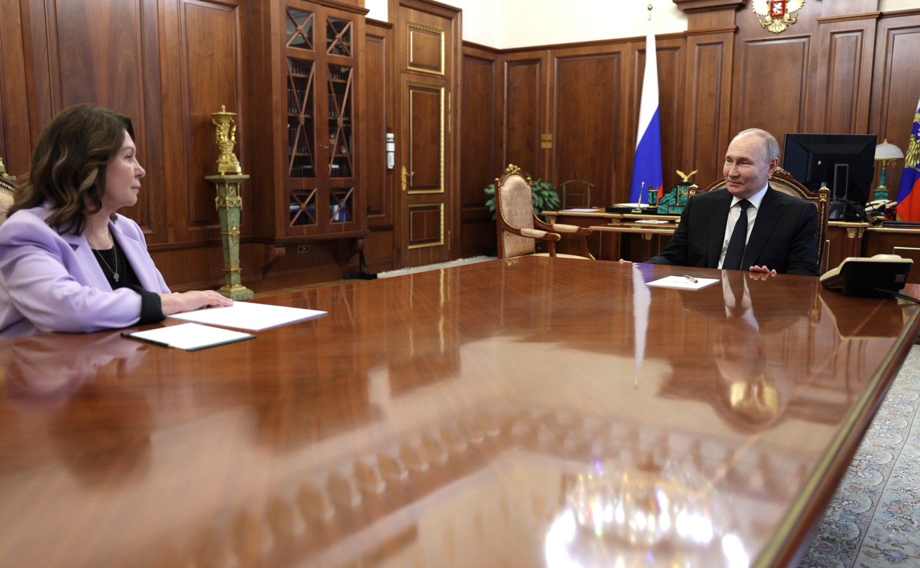 Meeting with Supreme Court President Irina Podnosova \u2022 President of Russia