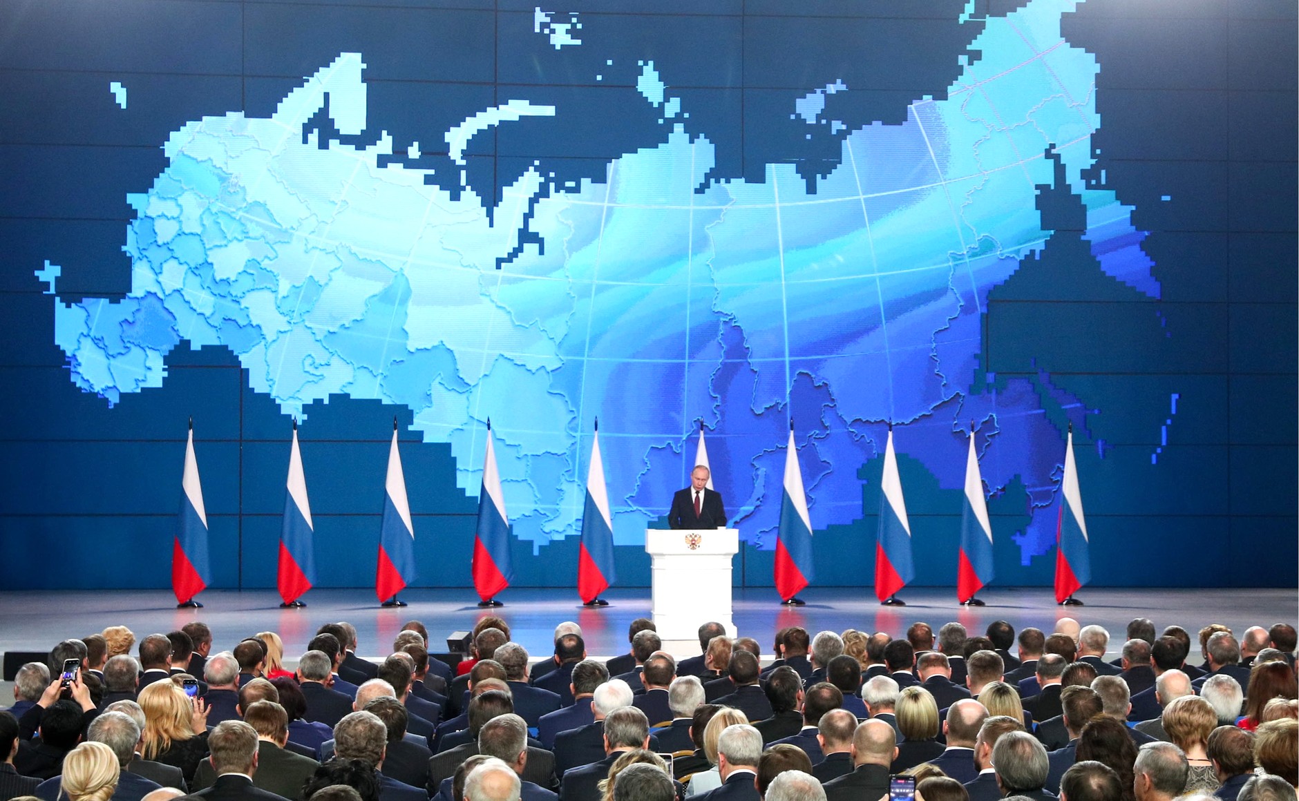 Presidential Address toÂ theÂ Federal Assembly. Photo: TASS