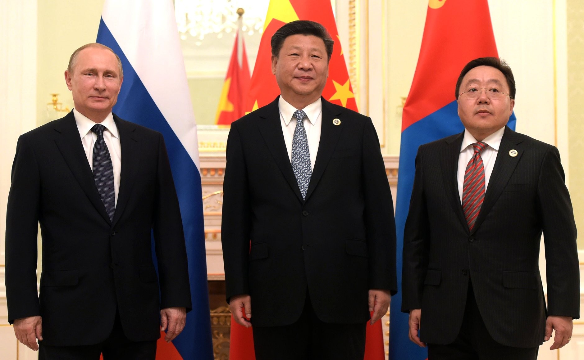 Tsakhiagiin Elbegdorj Vladimir Putin Xi Jingping