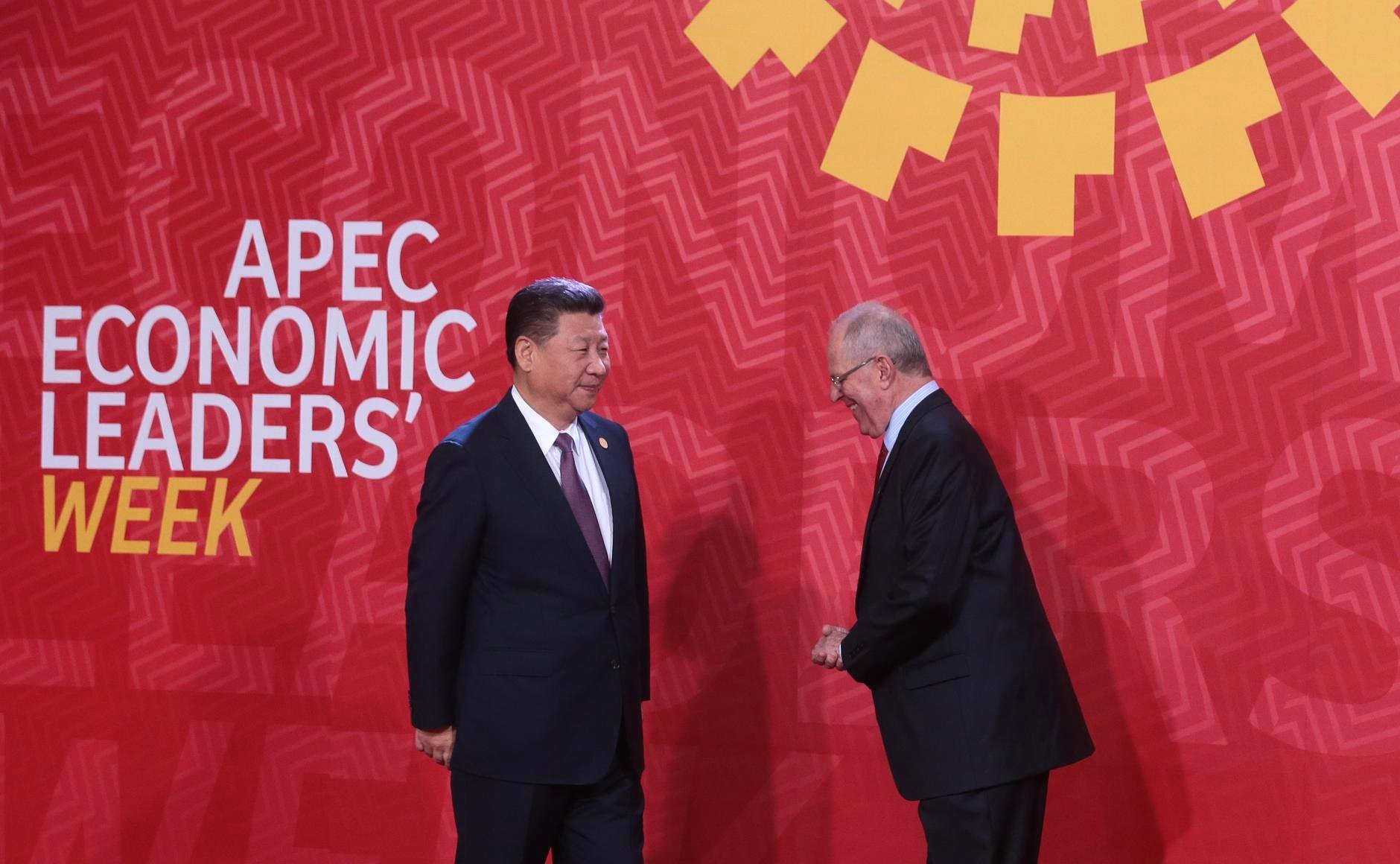 Xi Jingping Pedro Kuczynski APEC 2016