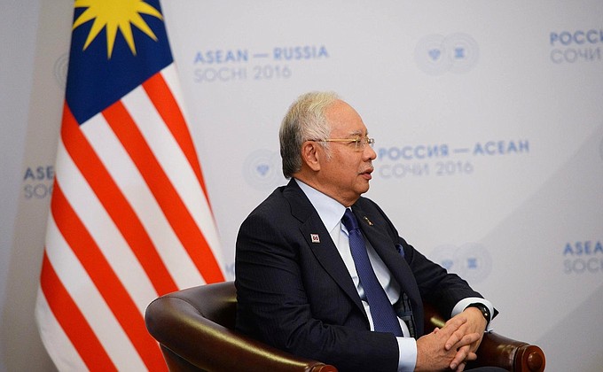 Prime Minister of Malaysia Najib Razak.