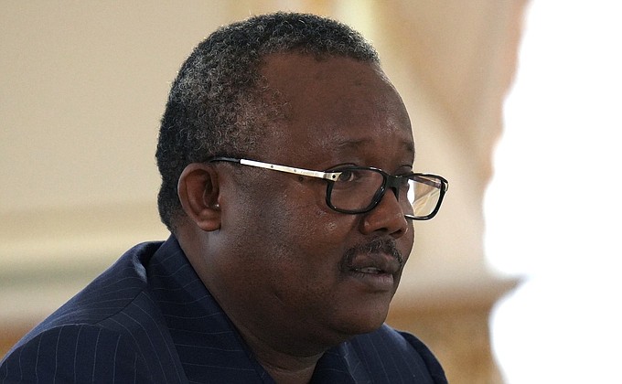 Президент Республики Гвинея-Бисау Умару Сиссоку Эмбало.