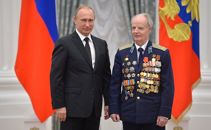 Член совета ветеранов Воздушно-десантных войск Алексей Кукушкин награждён орденом Александра Невского.