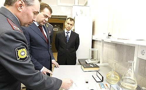Посещение Управления внутренних дел Невского района.