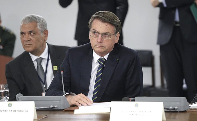 President of Brazil Jair Bolsonaro.