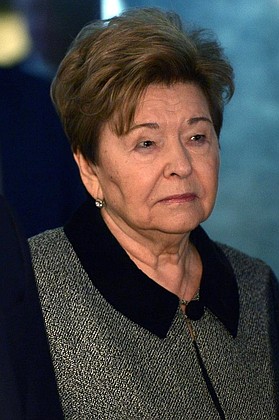 Супруга первого президента России Наина Иосифовна Ельцина.