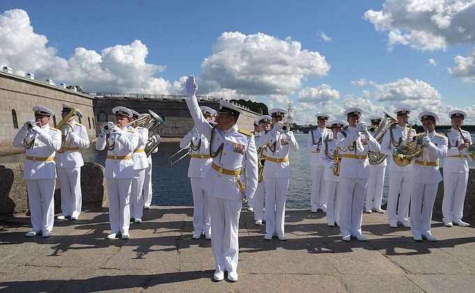 The Main Naval Parade.