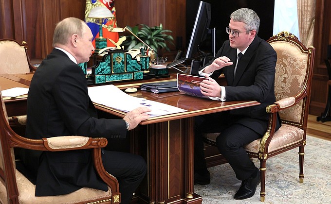 Встреча с губернатором Камчатского края Владимиром Солодовым