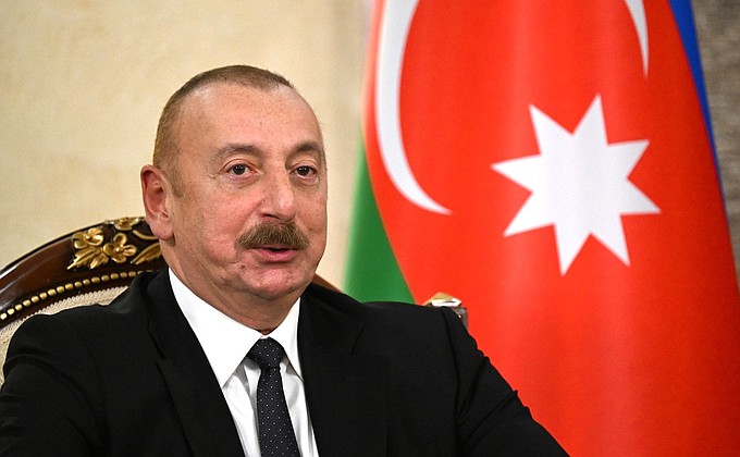 President of Azerbaijan Ilham Aliyev.