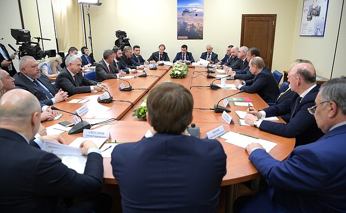 Встреча с представителями деловых кругов Ярославской области.