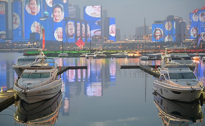 Qingdao, China, where the Shanghai Cooperation Organisation Council of Heads of State is taking place.