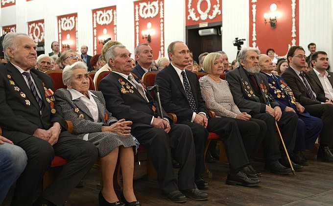 Пленарное заседание всероссийской акции «Вахта памяти – 2015».