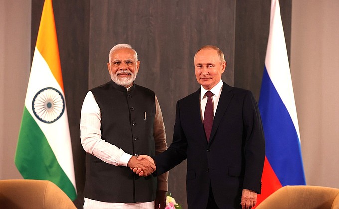 Meeting with Prime Minister of India Narendra Modi • President of Russia