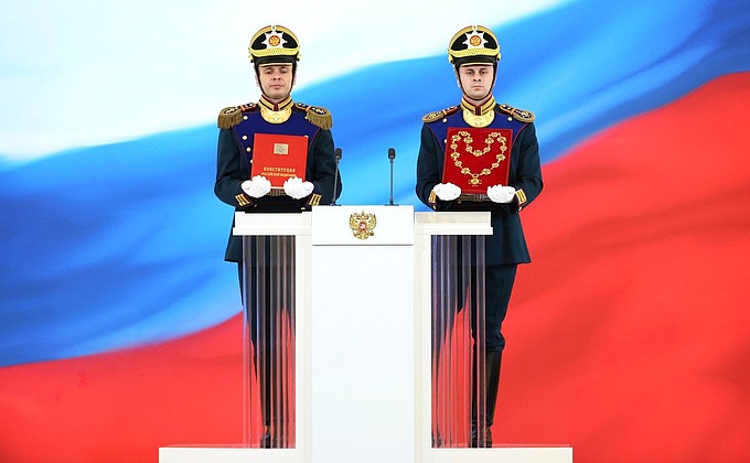 Церемония вступления Владимира Путина в должность Президента России.