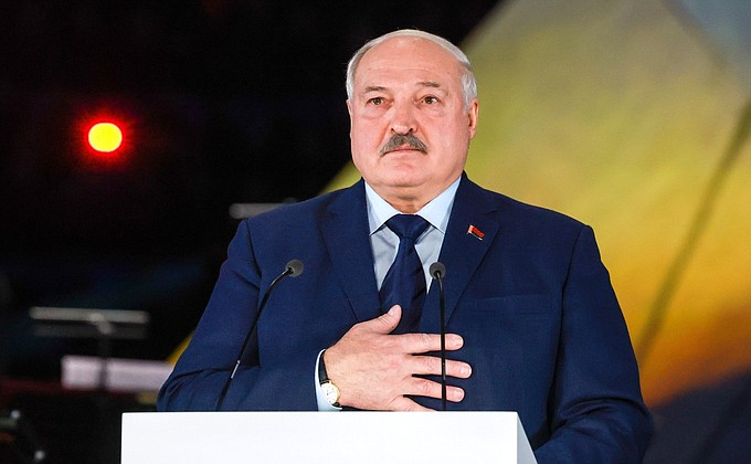 President of Belarus Alexander Lukashenko spoke at the concert held to mark the 80th anniversary of breaking the Nazi siege of Leningrad.