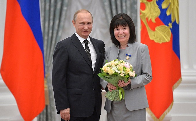 Президент благотворительного фонда «ЛУКОЙЛ» Нелли Алекперова награждена знаком отличия «За благодеяние».