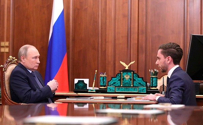 Встреча с генеральным директором общества «Знание» Максимом Древалем